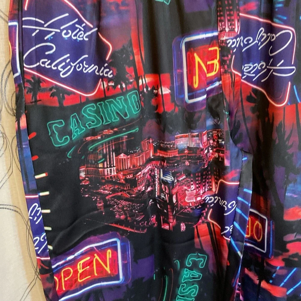 NWT By The Drilling Company Fresh Prints Of‎ Bel Air Men's Joggers Size Medium